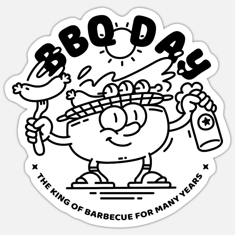 Sticker taille S (10 x 10 cm) - 