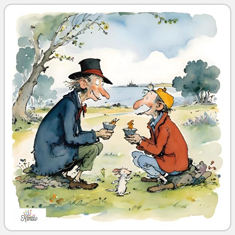 Sticker size S (10 x 10 cm) - 