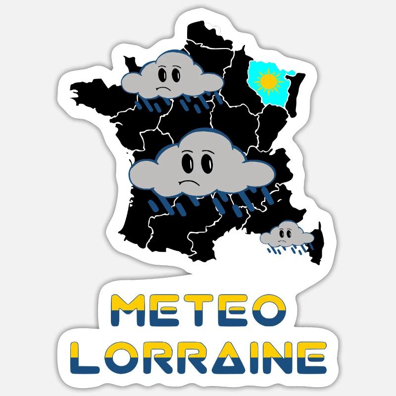 Lorraine Weather Sticker size S (10 x 10 cm)