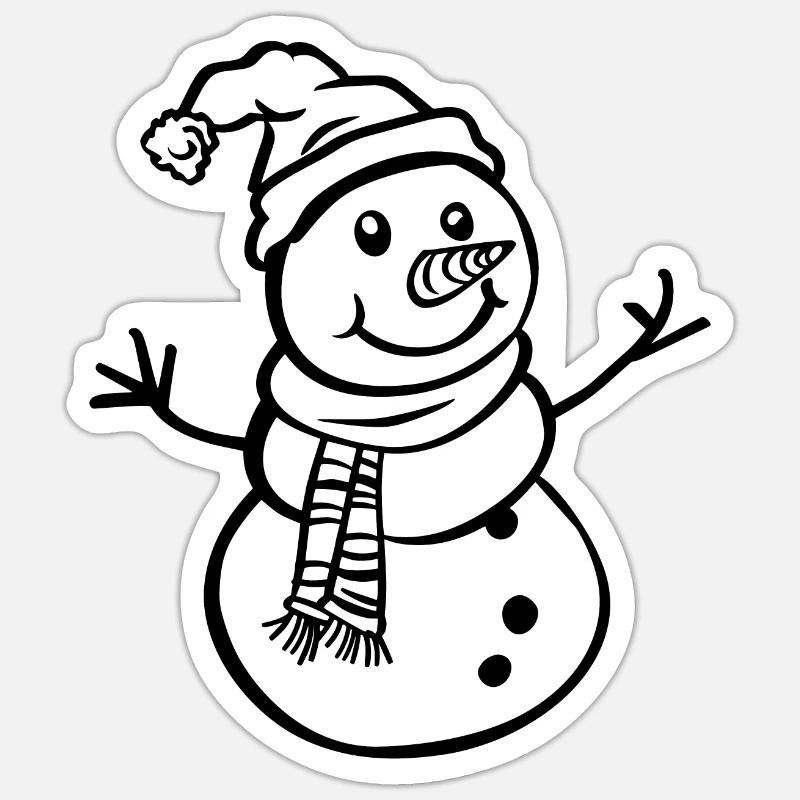 Sticker taille S (10 x 10 cm) - 