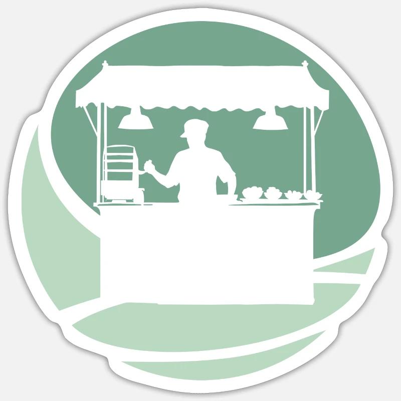 Sticker taille S (10 x 10 cm) - 