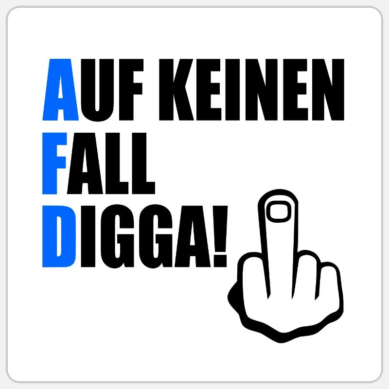 Certainement pas digga Sticker taille S (10 x 10 cm)