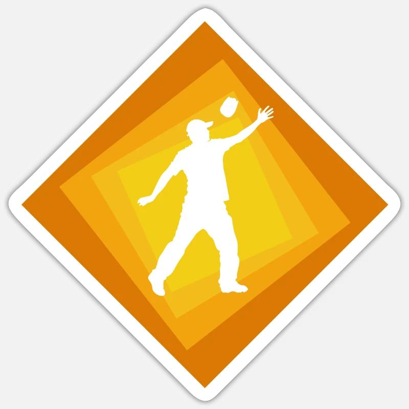 Cornhole Säckchen Turnier Sticker Größe S (10 x 10 cm)