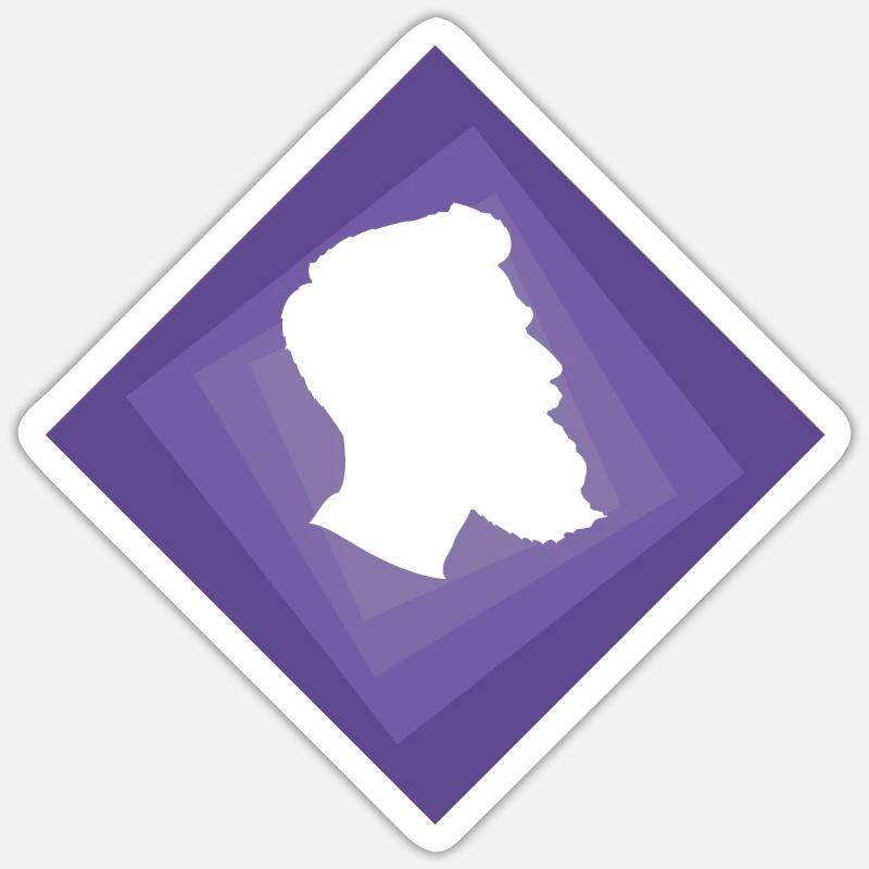 Sticker taille S (10 x 10 cm) - 