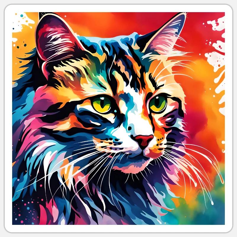 Sticker Größe S (10 x 10 cm) - 