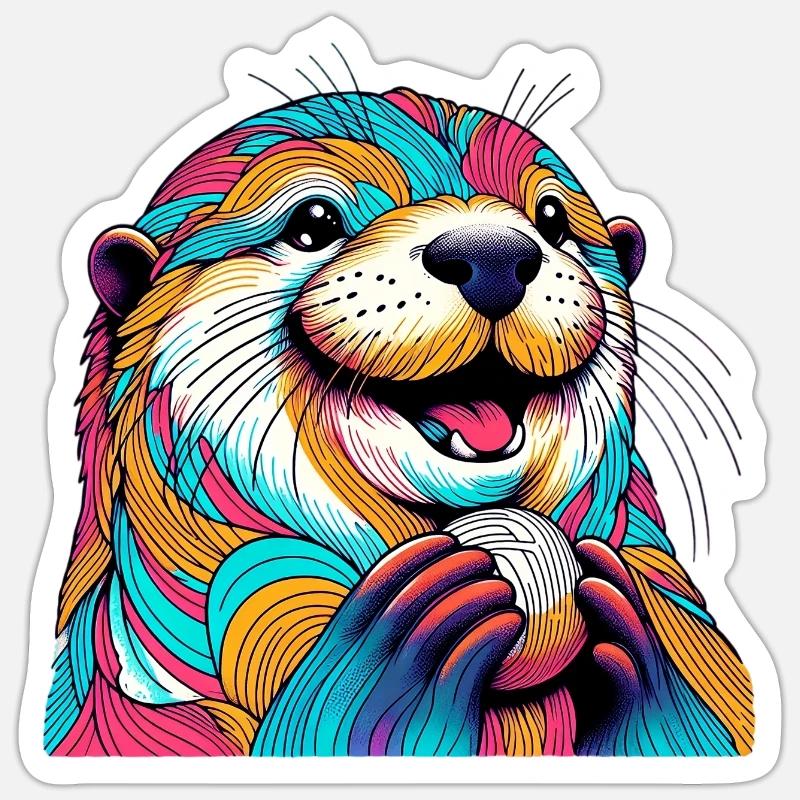 Sticker Größe S (10 x 10 cm) - 