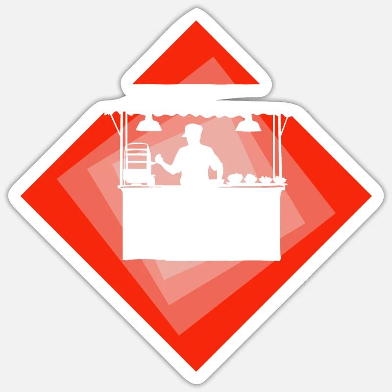 Sticker taille S (10 x 10 cm) - 