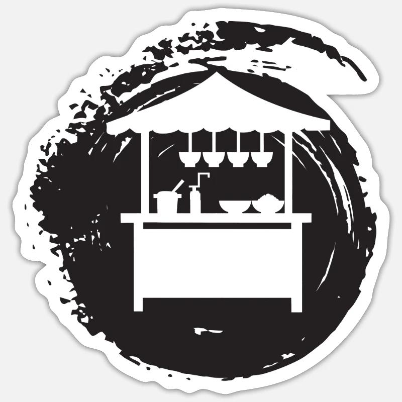 Sticker taille S (10 x 10 cm) - 