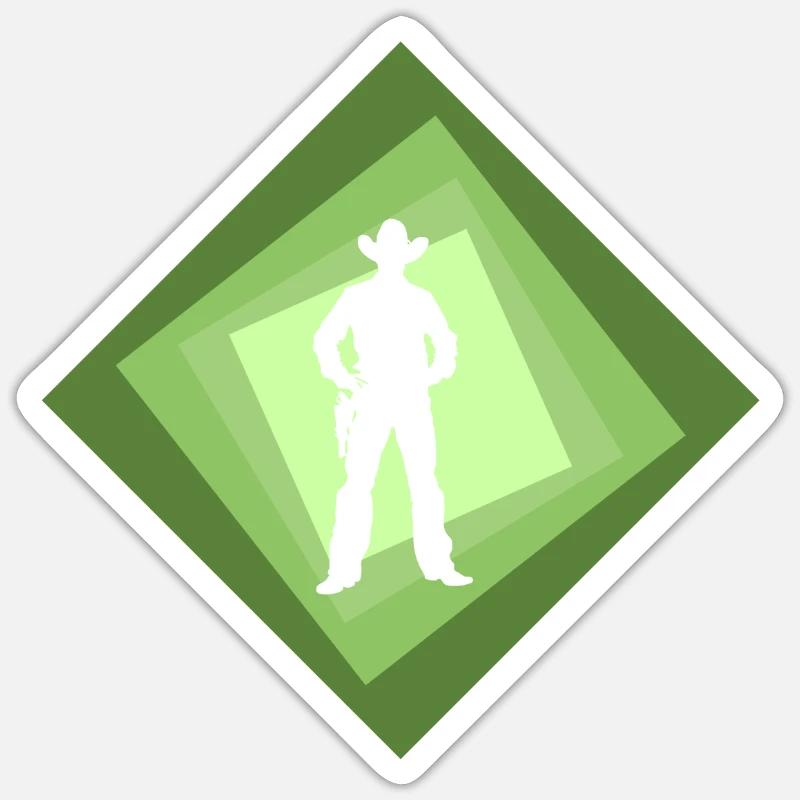 Sticker Größe S (10 x 10 cm) - 