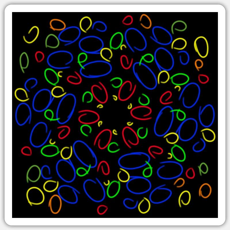 Sticker taille S (10 x 10 cm) - 