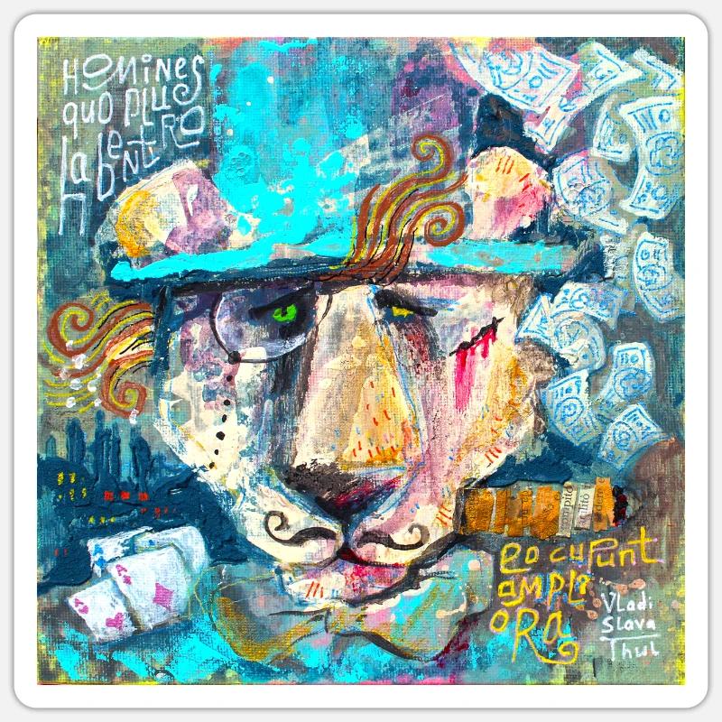 Sticker Größe S (10 x 10 cm) - 