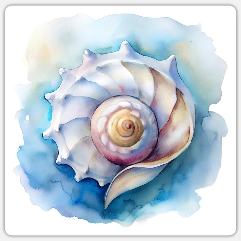 Ocean Breeze - Sticker size S (10 x 10 cm) - white matte