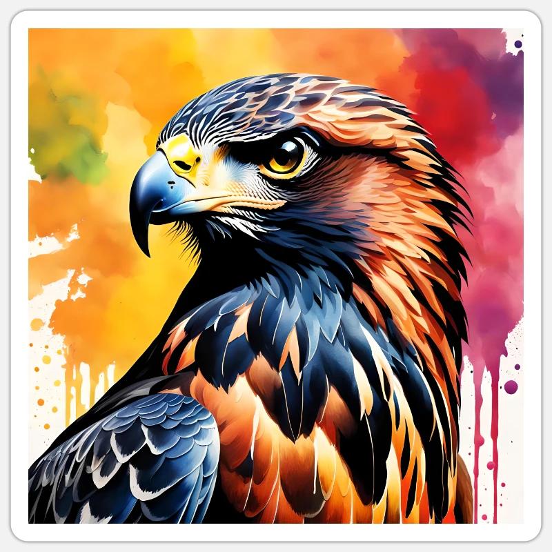 Sticker Größe S (10 x 10 cm) - 