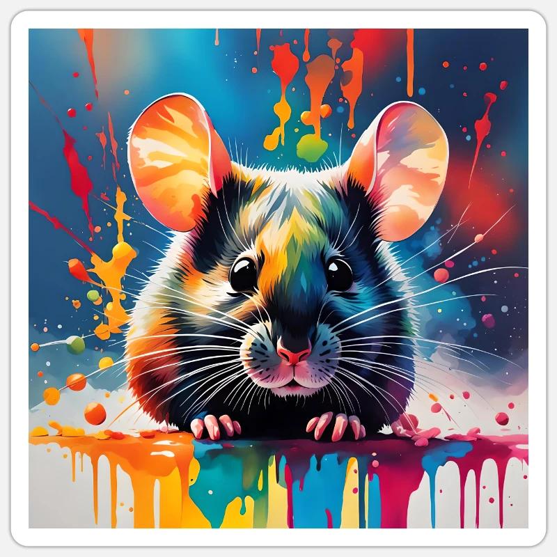 Sticker Größe S (10 x 10 cm) - 