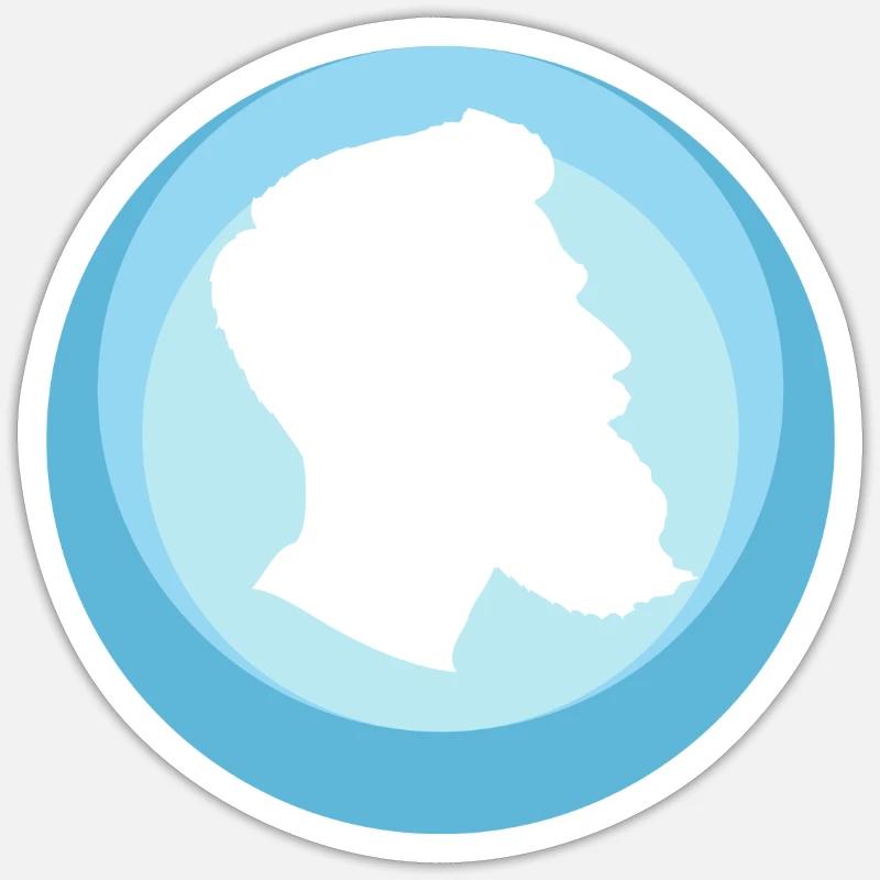 Sticker Größe S (10 x 10 cm) - 