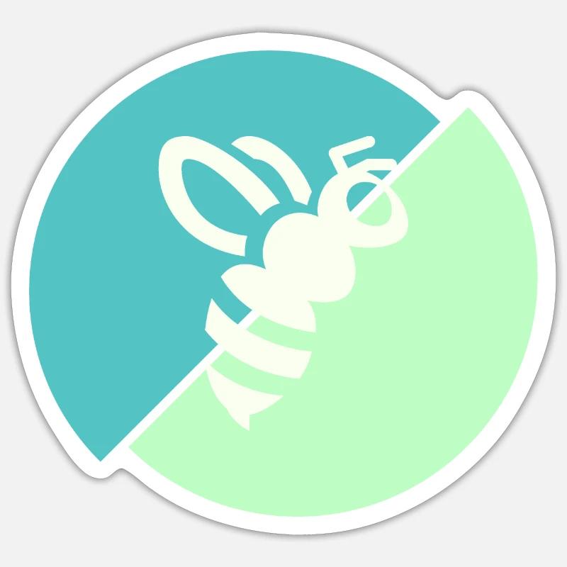 Sticker Größe S (10 x 10 cm) - 