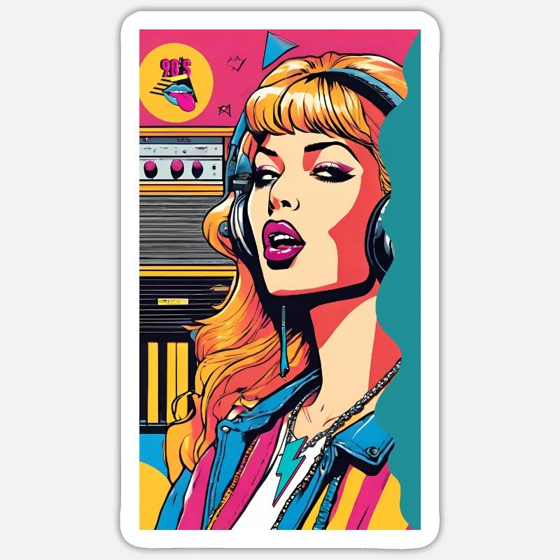 Sticker taille S (10 x 10 cm) - 