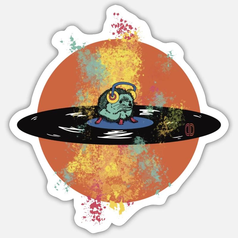 Sticker Größe S (10 x 10 cm) - 