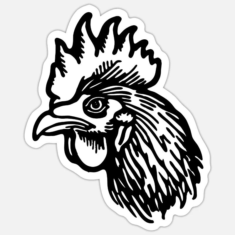 Sticker Größe S (10 x 10 cm) - 