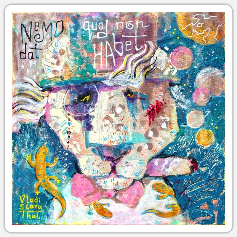 Sticker taille S (10 x 10 cm) - 