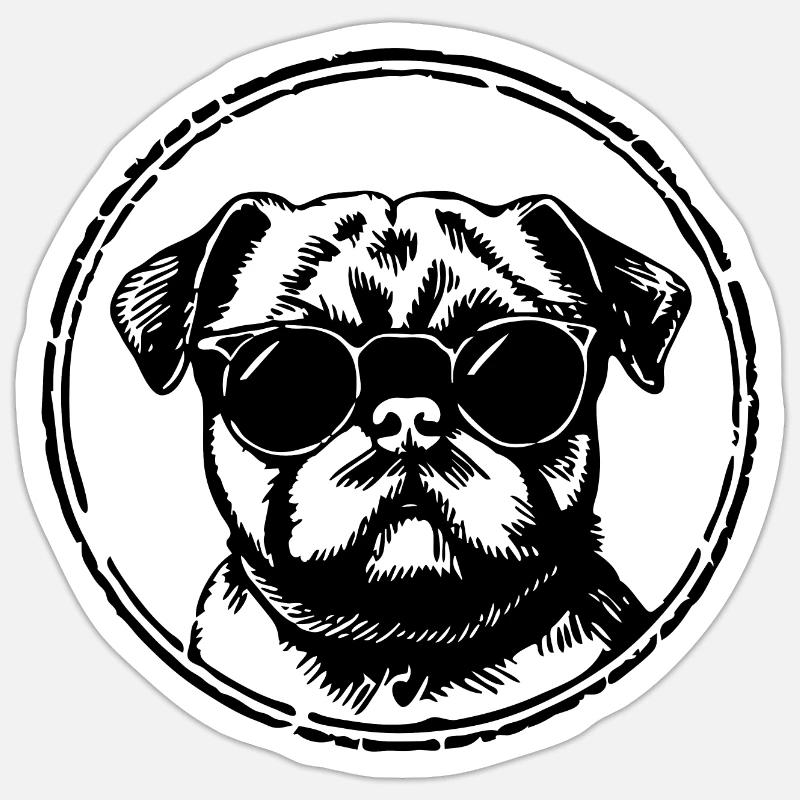 Sticker taille S (10 x 10 cm) - 