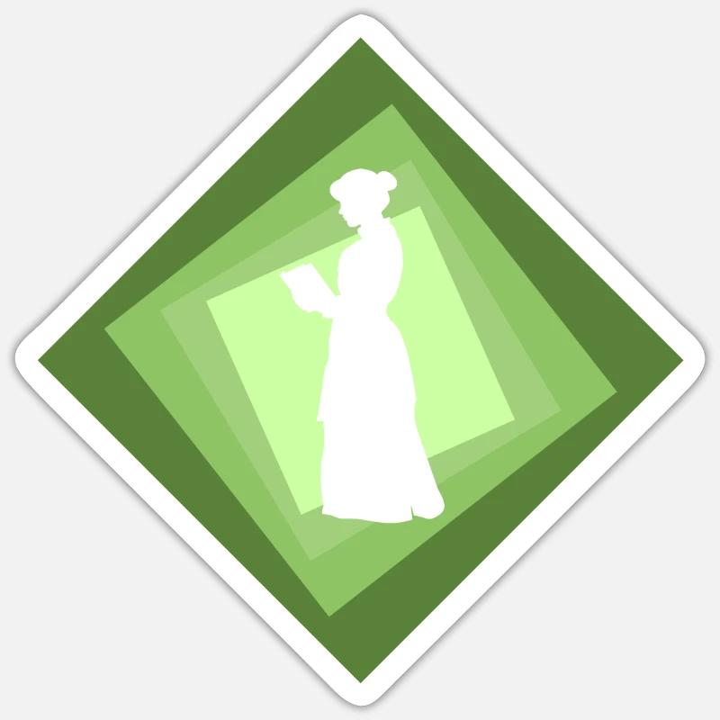 Sticker Größe S (10 x 10 cm) - 