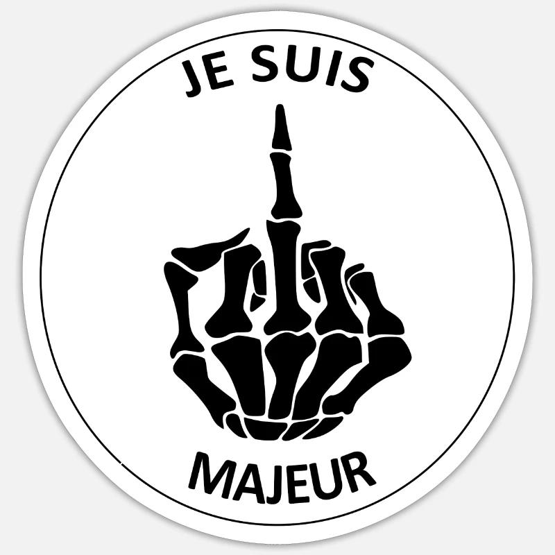 Sticker taille S (10 x 10 cm) - 