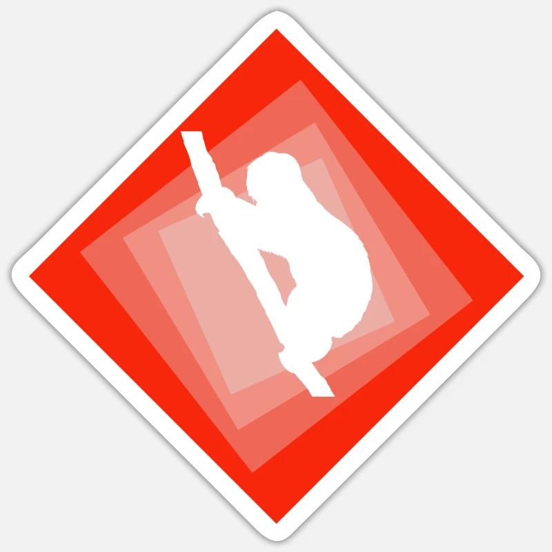 Sloth Lazy Chill - Sticker size S (10 x 10 cm) - white matte