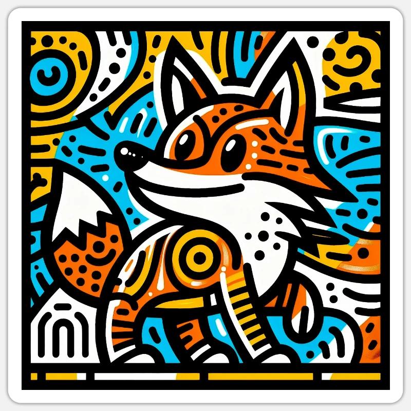 Sticker Größe S (10 x 10 cm) - 