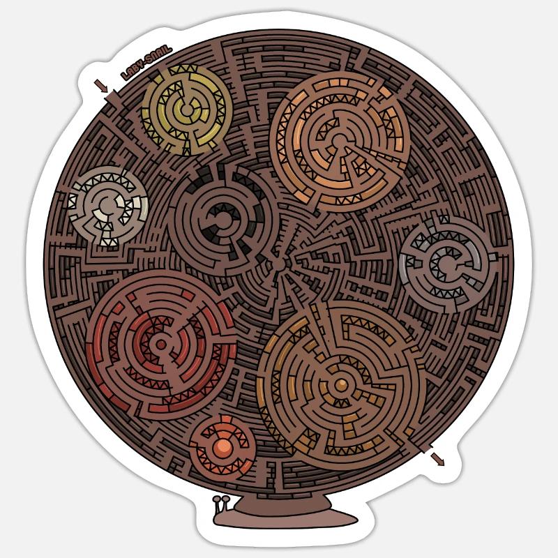 Sticker size S (10 x 10 cm) - 