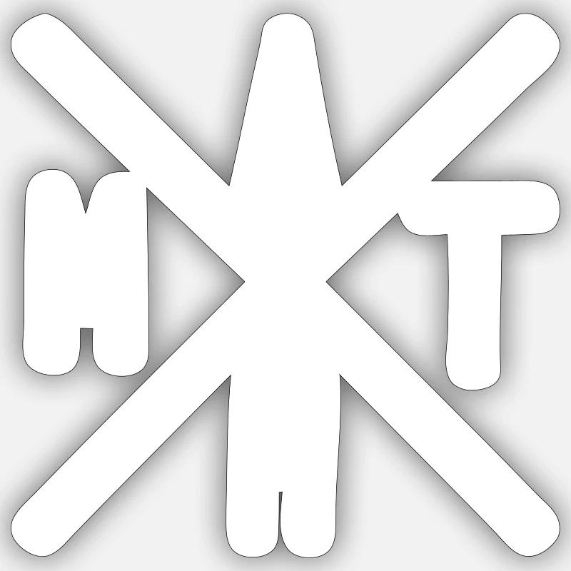 Sticker Größe S (10 x 10 cm) - 