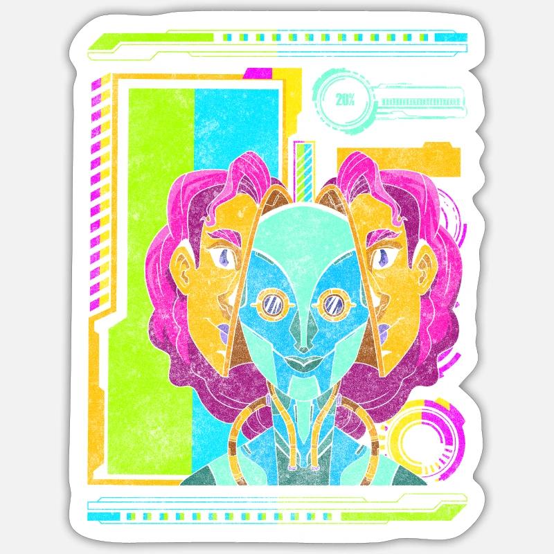 Sticker taille S (10 x 10 cm) - 