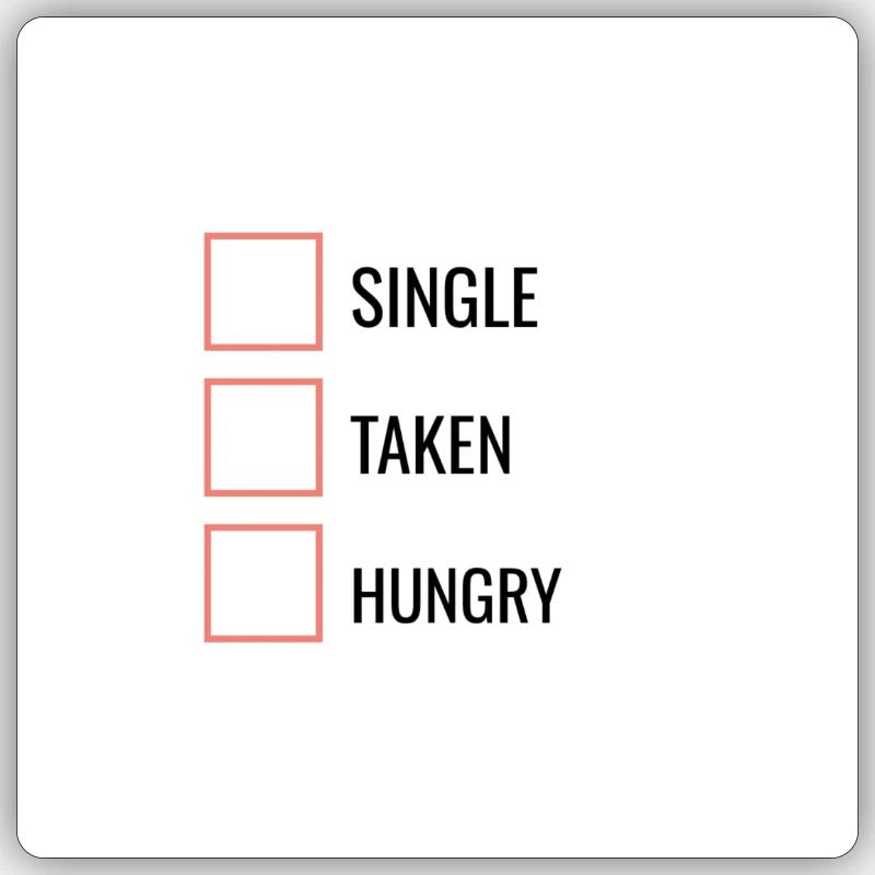 Single Sticker Größe S (10 x 10 cm)