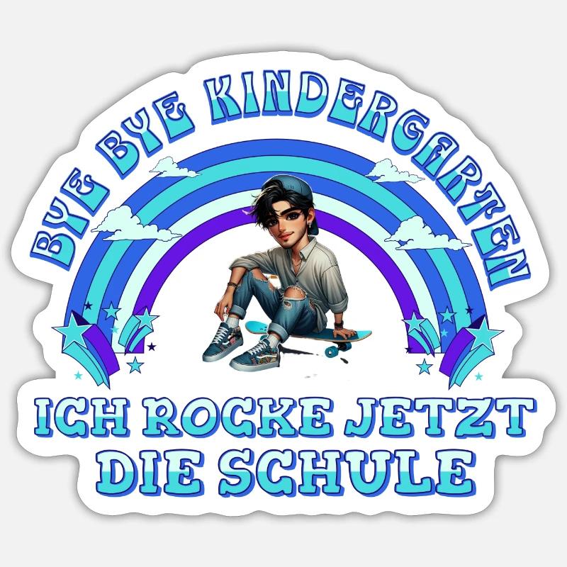 Scolarisation Sticker taille S (10 x 10 cm)