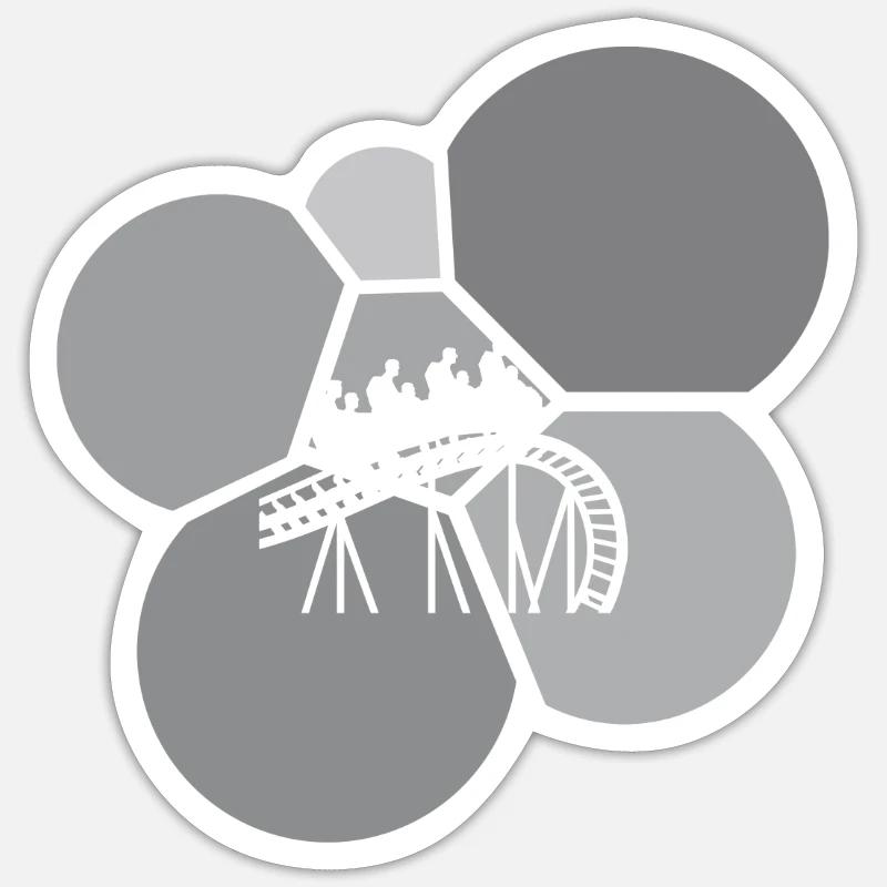 Sticker Größe S (10 x 10 cm) - 