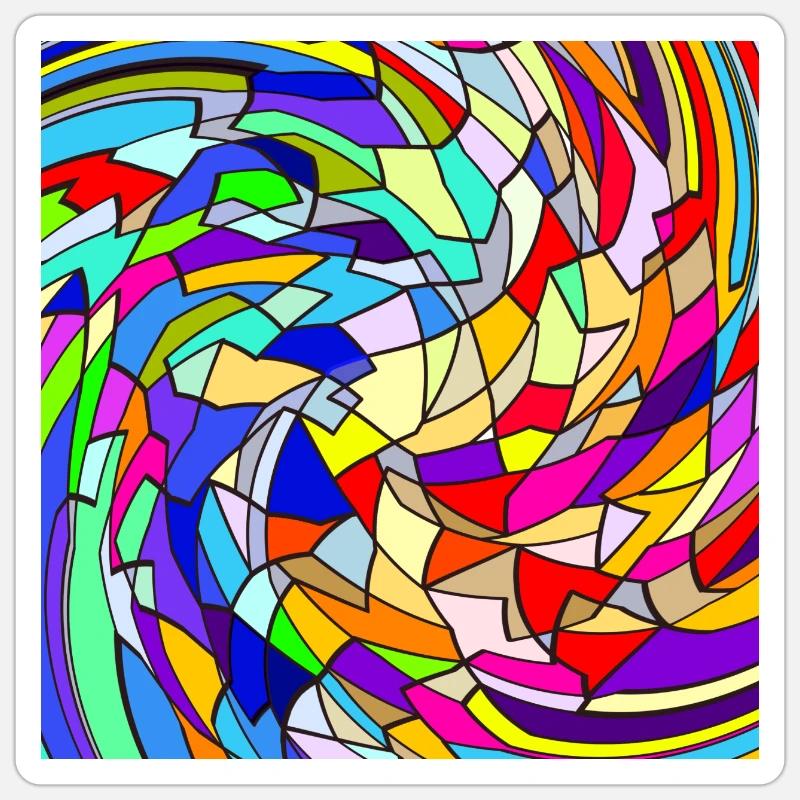 Sticker taille S (10 x 10 cm) - 