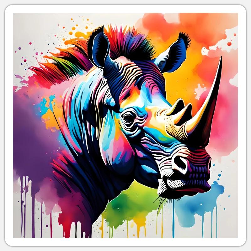 Sticker Größe S (10 x 10 cm) - 