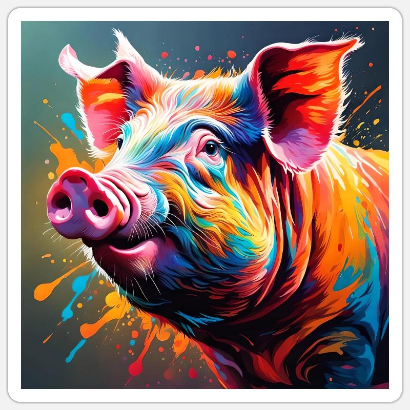 Sticker Größe S (10 x 10 cm) - 