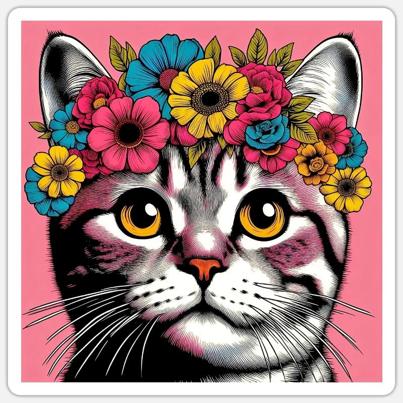 Sticker taille S (10 x 10 cm) - 