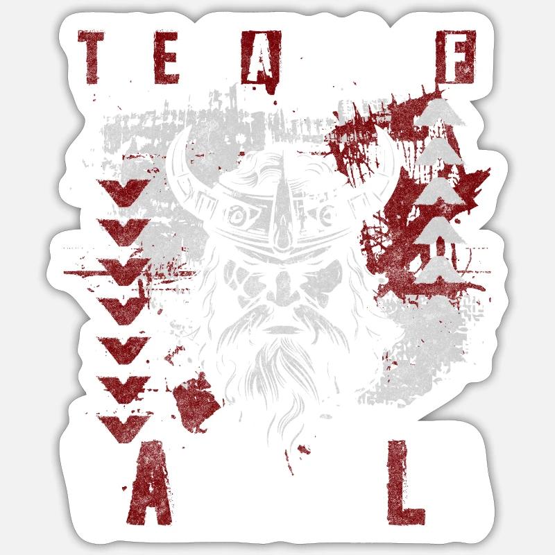 Tatouage Hart Wild Trash - Sticker taille S (10 x 10 cm) - blanc mat
