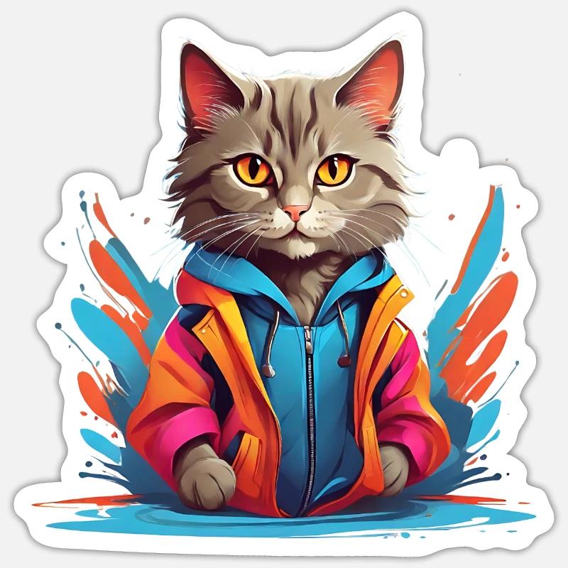 Sticker Größe S (10 x 10 cm) - 