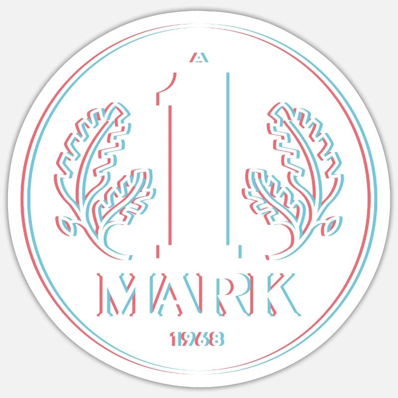 Ostmark 3D Sticker size S (10 x 10 cm)