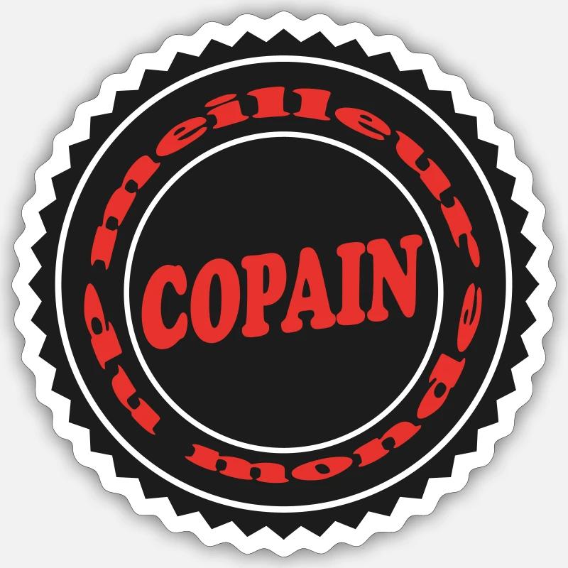 Sticker Größe S (10 x 10 cm) - 