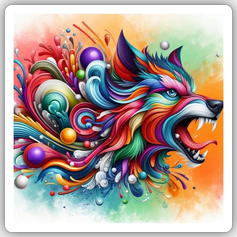 Sticker taille S (10 x 10 cm) - 