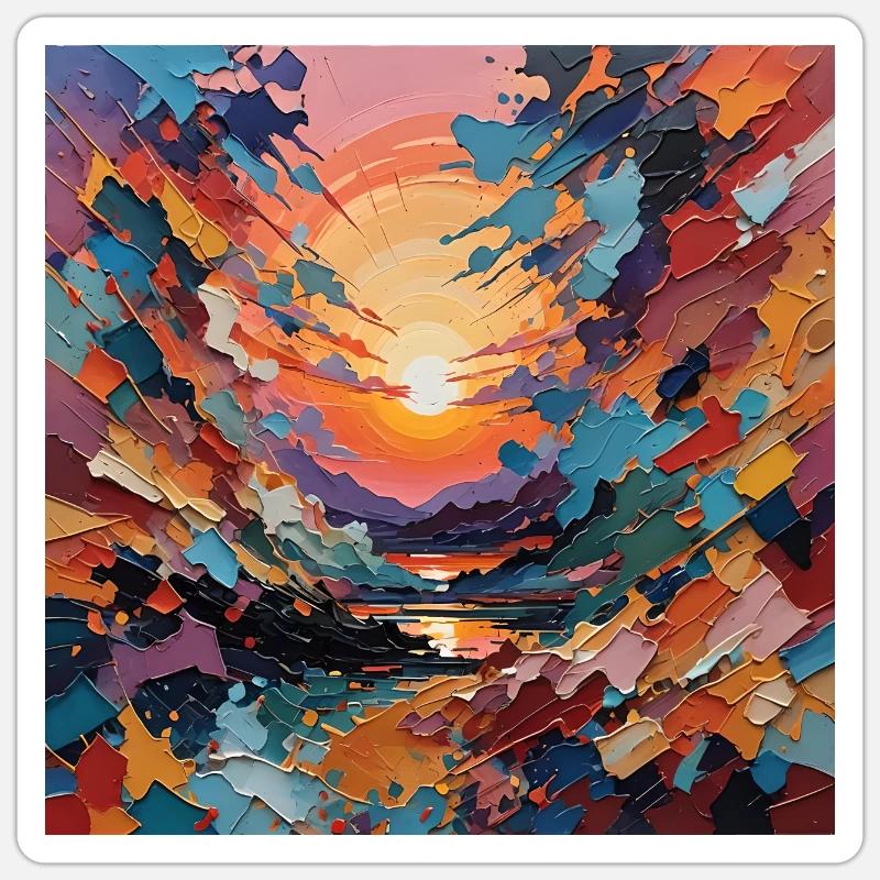 Sticker Größe S (10 x 10 cm) - 