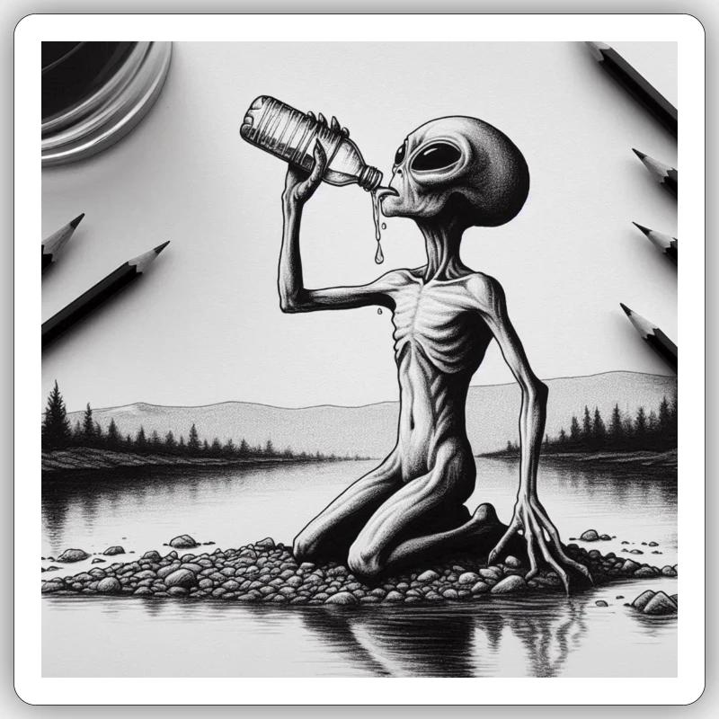 Sticker taille S (10 x 10 cm) - 