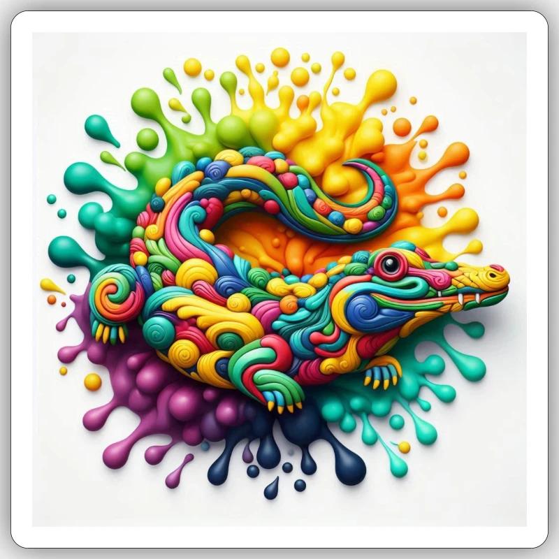 Sticker taille S (10 x 10 cm) - 