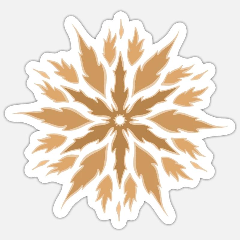 Middle Eastern Sun Sticker size S (10 x 10 cm)
