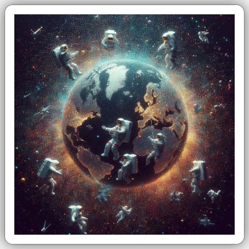 Sticker taille S (10 x 10 cm) - 