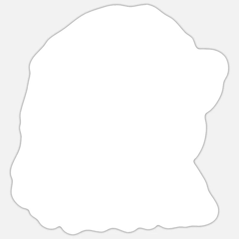 Eagle Eagle Head - Sticker size S (10 x 10 cm) - white matte